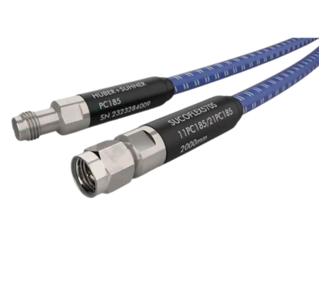 RF Microwave Cable Assemblies manufactured by HUBER+SUHNER.